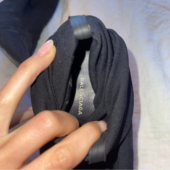 Balenciaga Black Heeled Boots with Stiletto Heel - Picture 11 of 16